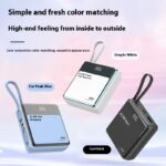Super Fast Charge Power Bank With Cable