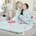 Anti-kick Quilt Casual Office With Sleeves Can Wear Quilt - Image 2
