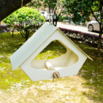 European-style Simple Iron Bird Food Anti-rain Outdoor Courtyard Decoration Bird Nest - Image 7