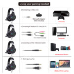 RGB Luminous ABS Headset - Image 4