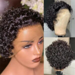 Cut Real Hair Front Lace Wig - Image 3