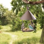 American made old wrought iron bird feeder - Image 8