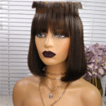 Qi Liuhai Real Hair Wig Headgear - Image 7