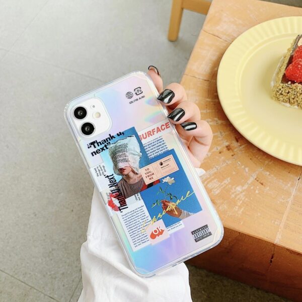 European Style Illustration Soft  Phone Case