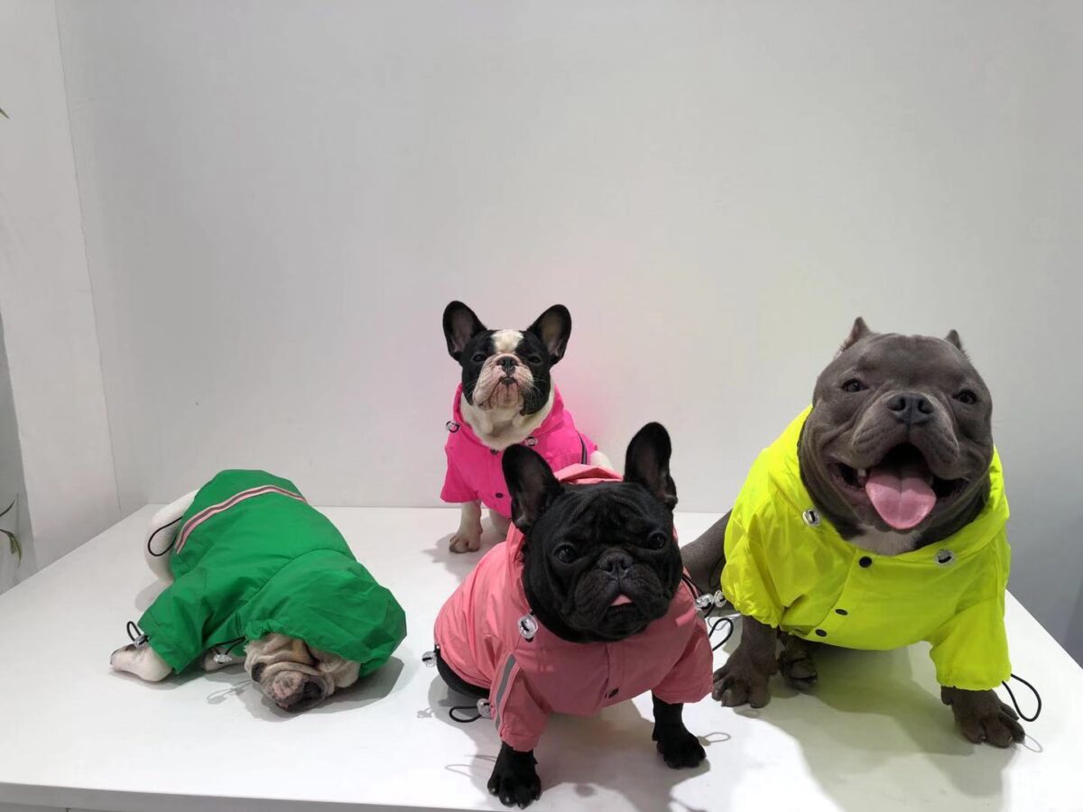 Pet reflective waterproof raincoat - Image 1