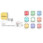 Portable Mini Thermal Label Printer Home Photo Printer Student Wrong Question Printer Bluetooth-compatible Mini Label Printer Price Tag - Image 3