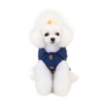 Three-color Windbreaker, Fashionable And Trendy Dog Clothes, Suitable For Autumn And Winter, For Small Dogs Such As Teddy And Bear - Image 8