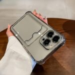 Card Holder Card Insert Phone Case Drop-resistant High-permeability Material - Image 4