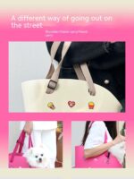 Breathable Lightweight And Large Capacity Portable Pet Cat Dog Shoulder Bag - Image 8