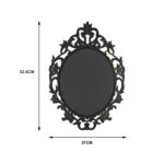 Classical Oval Decoration Retro Mirror - Image 2