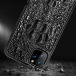 Compatible with Apple, Compatible with Apple , IPhone11 Protective Case Xr High-End Pattern Xs Leather Case - Image 2