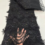 Tassel Bead Tube Lace Fabric Wedding Dress - Image 10