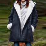 Women's Suede Fleece-lined Warm Jacket - Image 8