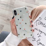 Simple flower heart 6splu XS max / XR case for iP 8 / 7plus