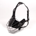 Dog Muzzle Adjustable Basket Soft Straps Rubber Pet Anti-bite Muzzle - Image 5