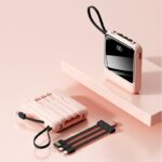 Power Bank Mini Compact Portable Mirror Fast Charging Large Capacity Mobile Power Supply - Image 8