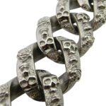 Golden Stainless Steel Leather Dog Chain - Image 4