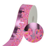 75mm Bronzing Rib Ribbon Hair Accessories Diy Material Packaging Baking Dessert Gift Box Packing Ribbon - Image 7