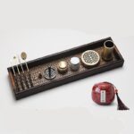 Solid Wood Incense Road Set Agarwood Tools Pure Copper Incense Burner Gift Box - Image 9