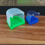 Bird With Tiger Skin Indigo Chin And Eye Embroidering Appliance - Image 2