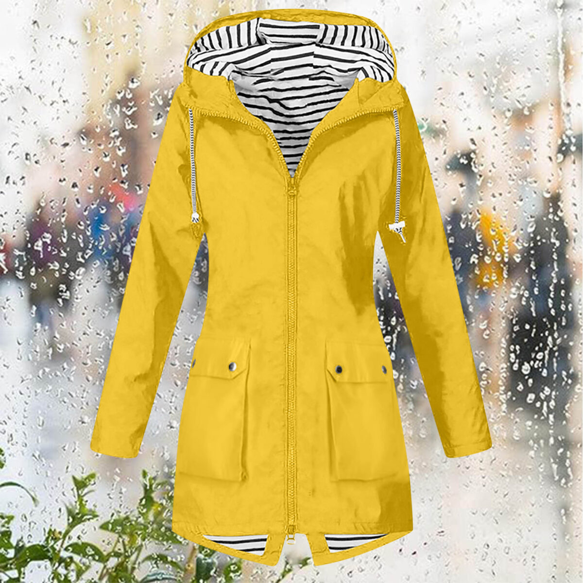 Outdoor Hooded Mountaineering Jacket Women - Image 5