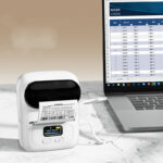 New Handheld Bar Code Printer