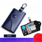 Men's Multi-functional High-grade Genuine Leather Keychain Card Holder Large Capacity Storage Fantastic - Image 8
