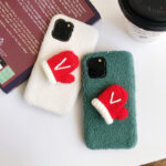 Compatible with Apple , Cute woolen glove phone case - Image 2