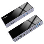 QGeeM 15in1 Type-C Multi-function DisplayLink Docking Station Single 5K Dual 4K Multi-system Compatible - Image 6