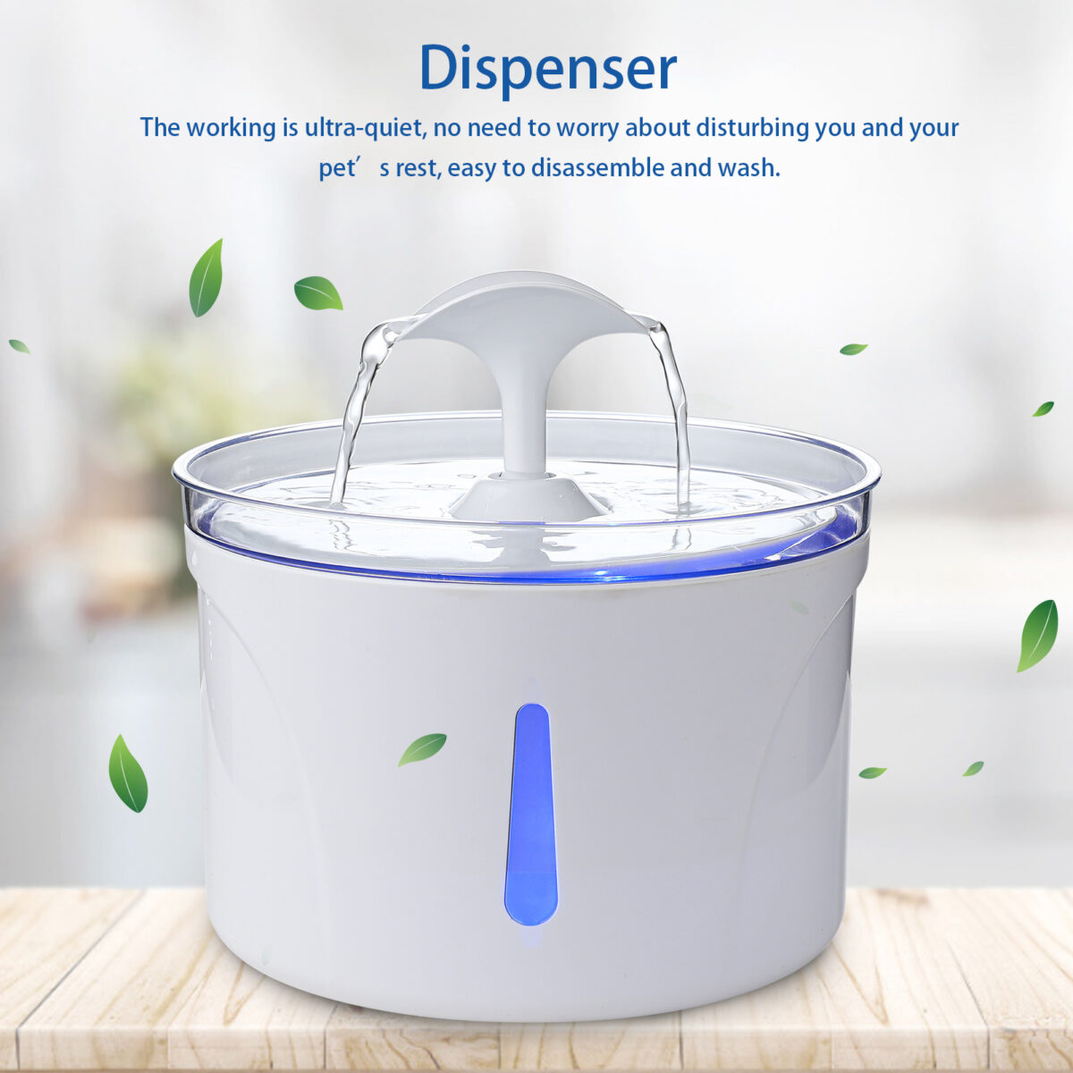 Cats And Dogs Drinking Water Basin Automatic Circulating Water Pet Feeder - Image 3