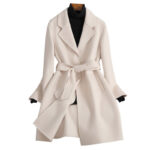 Autumn And Winter New Double-sided Cashmere Coat - Image 5