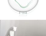 Xiaopei Cat Bowl Oblique Mouth Double Bowl Drinking Water Adjustable - Image 3