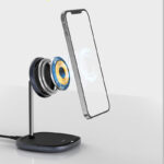 Compatible with Apple , Swan Magnetic Desktop Stand Wireless Charger - Image 3