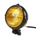 Retro Headlights Electric Car Cool Black Headlights Headlights - Image 2