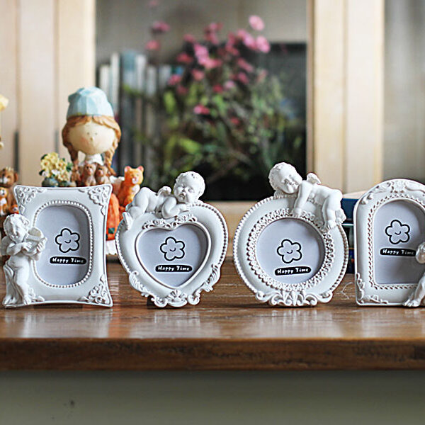 Cupid little angel photo frame