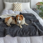 Lambswool Pet Waterproof Blanket Urine Pad Reusable Washable - Image 4