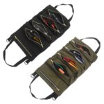 Multifunctional canvas hanging storage bag - Image 7