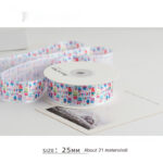 Color Heat Transfer Craft Ribbon Balloon Color Cake Packaging Gift Ribbon - Image 8