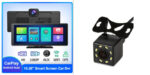 Smart Screen Front And Back Dual Recording 1080P Streaming Media Mobile Phone Projection Carplay Recorder - Image 6