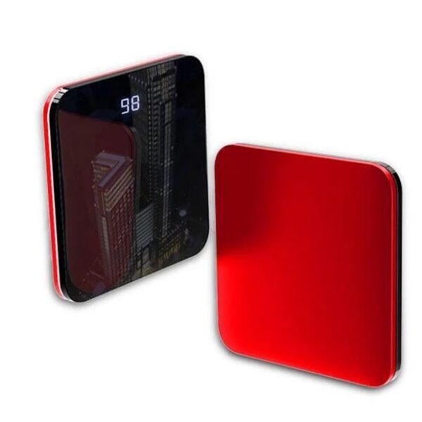 Ultra-thin mirror mini charging treasure