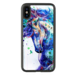 Creative Chinese Style Watercolor Horse Phone Case