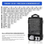 115 In 1 Precision Screwdriver Set,  Super Durable Mini Professional Magnetic Repair Tool Kit, Small Screwdriver For Phone, Computer, Watch, Laptop, Macbook, Eyeglass, Electronic - Image 4