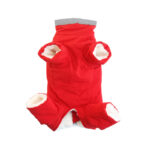 Thickened Velvet Cotton Clothes Plush Coat Warm And Comfortable Reflective Dog Coat - Image 9