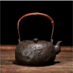 Japanese style iron kettle - Image 2