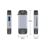 Multi-Function Card Reader Universal For Computer And Mobile Phone - Image 4