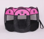 Folding Octagonal Pet Fence Oxford Cloth Cat And Dog Kennel - Image 8