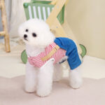 Fashion Personality Pet Dog Denim Four Pants - Image 3