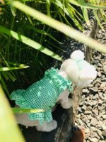 Creative Plaid Dog Dress Set - Image 7
