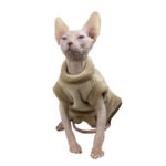 Sphinx Hairless Cat Flannel Thermal Four-legged Jacket - Image 6
