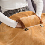 Flannel Heating Warm Foot Warm Up Blanket Lunch Break Shawl Electric Blanket - Image 2